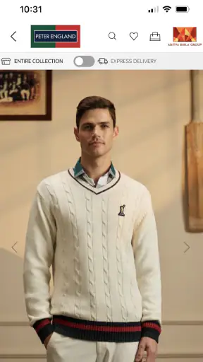 Peter England Online Shopping screenshot
