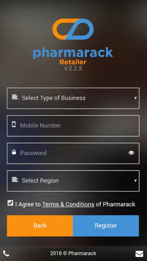 Pharmarack-Retailer screenshot