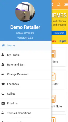 Pharmarack-Retailer screenshot