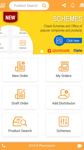 Pharmarack-Retailer screenshot