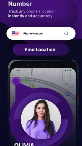 GPS Location Tracker Phone App screenshot