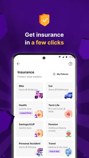 PhonePe UPI, Payment, Recharge screenshot