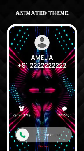 Photo Caller Screen - Dialer screenshot