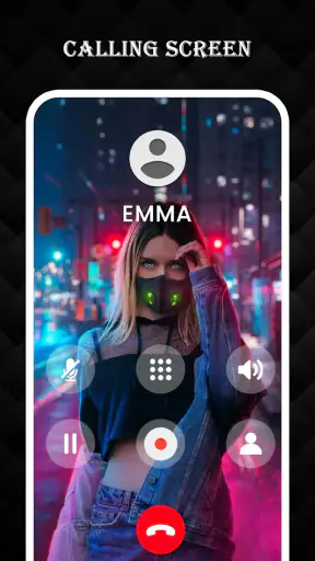 Photo Caller Screen - Dialer screenshot
