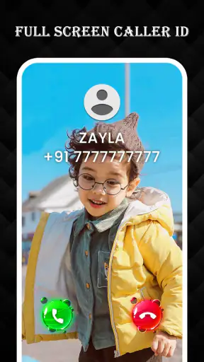 Photo Caller Screen - Dialer screenshot