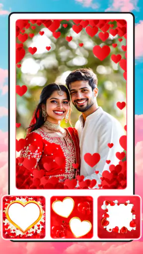 Photo frame app, collage maker screenshot