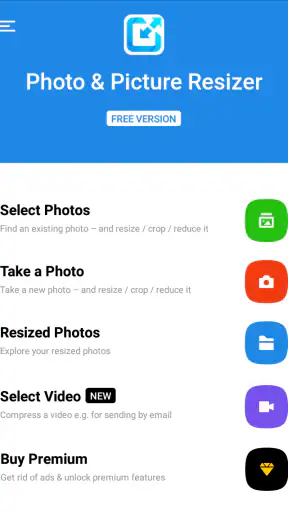 Photo & Picture Resizer screenshot