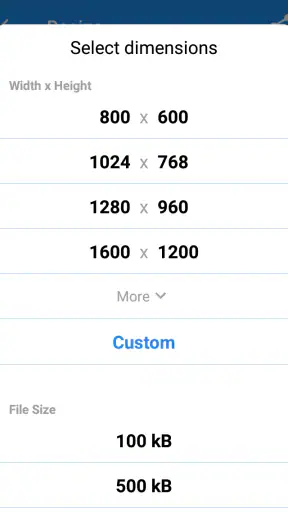 Photo & Picture Resizer screenshot