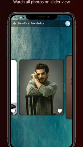 Photo pose for men screenshot