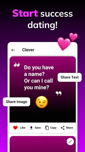 Pickup Lines - Flirt Messages screenshot