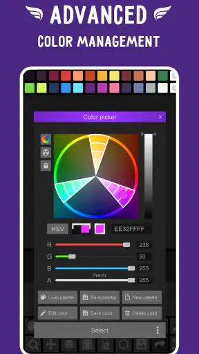 Pixel Studio PRO: editor screenshot