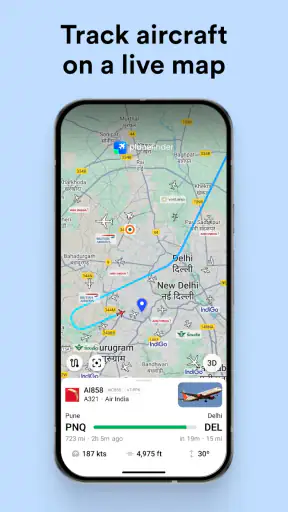 Plane Finder - Flight Tracker screenshot
