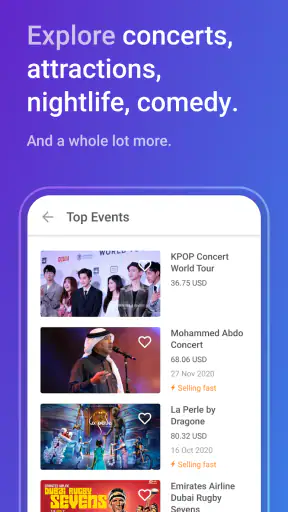 Platinumlist: Events & Tickets screenshot