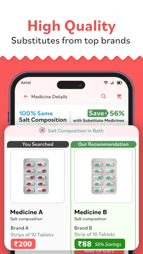 Medicine Delivery - PlatinumRx screenshot