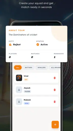 PlayCrickit - Cricket Scoring screenshot
