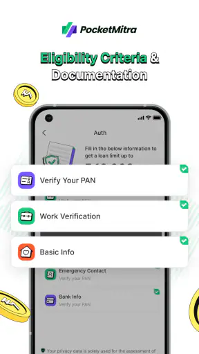PocketMitra Personal Loan App screenshot
