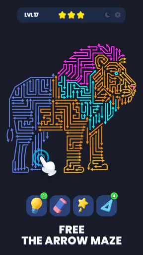 Point Out: Color Escape Puzzle screenshot