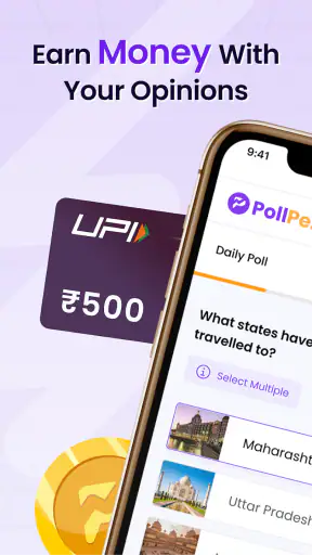 PollPe - Survey Rewards App screenshot