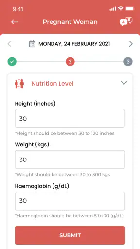 Poshan Tracker screenshot