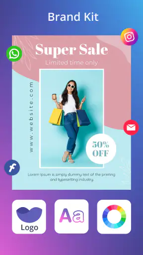 Poster maker AI : Banner maker screenshot