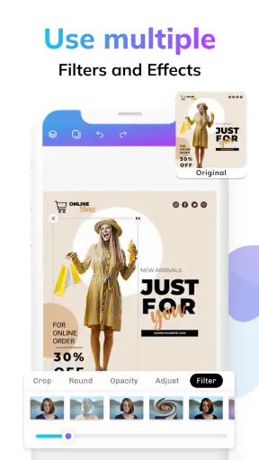 Poster Maker, Flyer Banner Ads screenshot