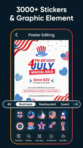 Poster Maker, Flyer Maker screenshot