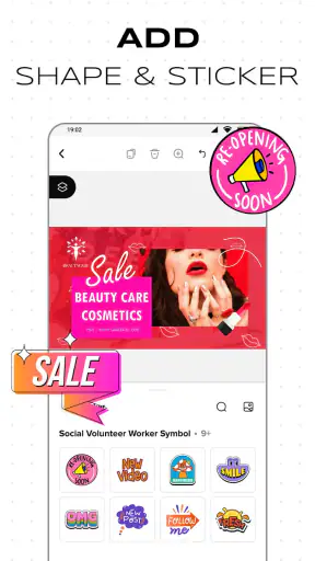 Poster Maker With Name & Image screenshot
