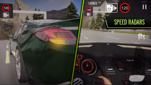POV Car Driving screenshot