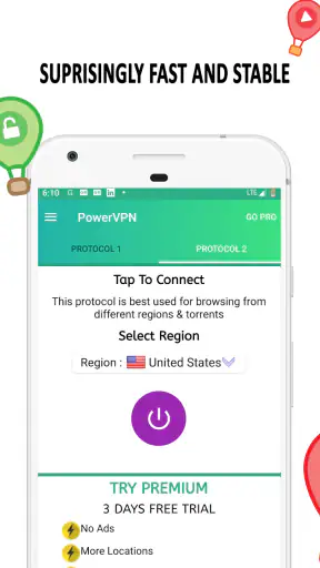 Power VPN : Fast & Secure VPN screenshot