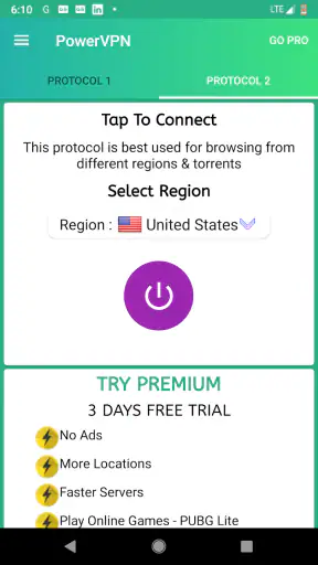 Power VPN : Fast & Secure VPN screenshot