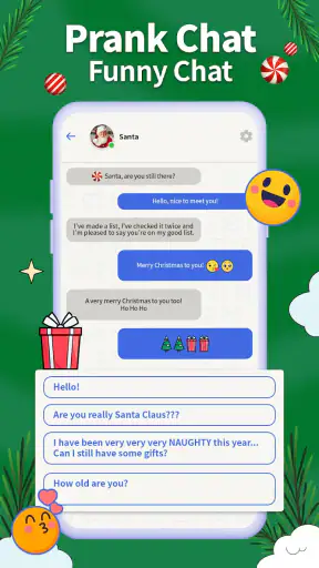 Prank App: Fake video & chat screenshot