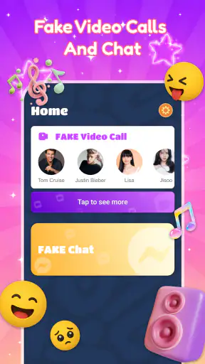 Prank Video Call and Fake Chat screenshot