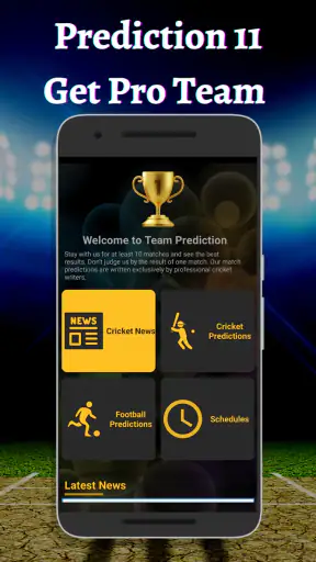 Prediction11- Today Match Team screenshot
