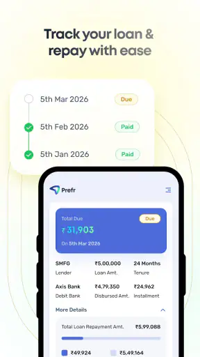 Prefr: Apply Loan Online screenshot