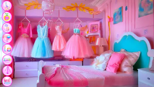 Princess Doll House Cleaning screenshot