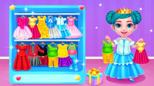 Princess Doll House Cleaning screenshot