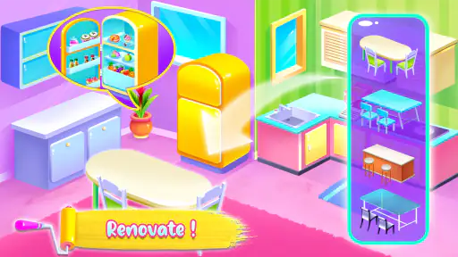 Princess Doll House Cleaning screenshot