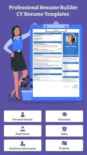 Professional Resume Builder screenshot