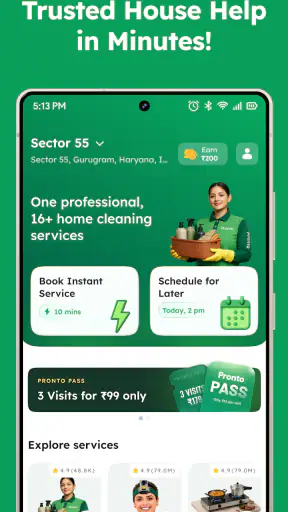 Pronto: House Help in Minutes screenshot