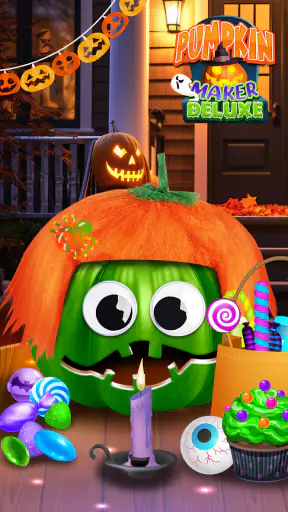 Pumpkin Maker Halloween Fun screenshot