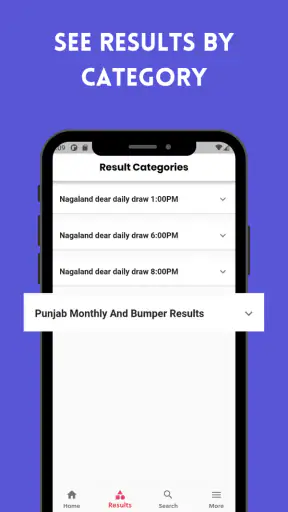 Punjab Lottery Result App screenshot