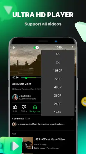 Pure Tuber: Video & MP3 Player screenshot