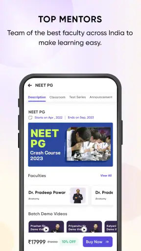 PW MedEd for NEET PG/FMGE/MBBS screenshot