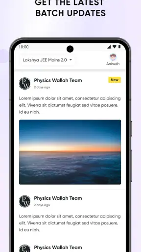 PW Parent App screenshot