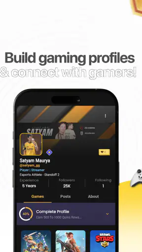 Qlan: द गेमर नेटवर्क screenshot