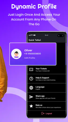 Quick Tat Kal - Train Ticket screenshot