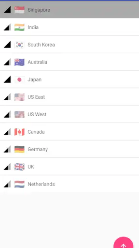 QuickVPN screenshot