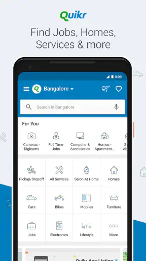 Quikr: Homes, Jobs, Cars Etc screenshot