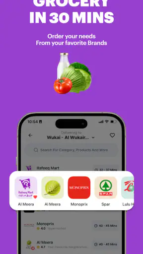 Rafeeq: Food Delivery in Qatar screenshot