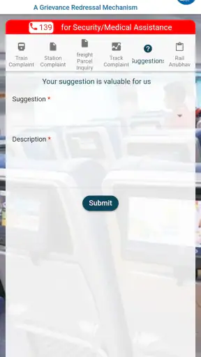 RailMadad screenshot